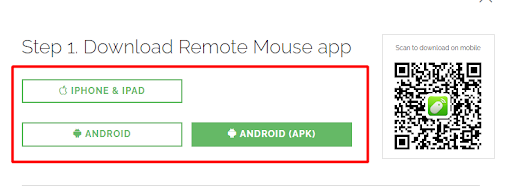 mouse_remote_2 كيف تحول الموبايل إلى كيبورد وماوس على الكمبيوتر