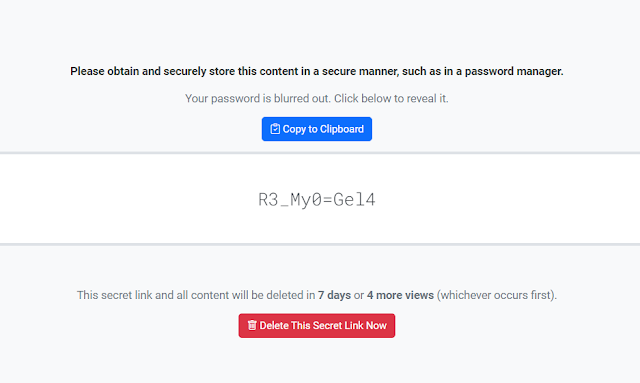 password_pusher_3 موقع مفيد لمشاركة كلمات المرور والملفات والروابط عبر الانترنت