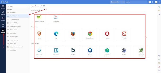 zoho_4 Zoho Vault: الأفضل للمصادقة متعددة العوامل OTP - مدير كلمات المرور